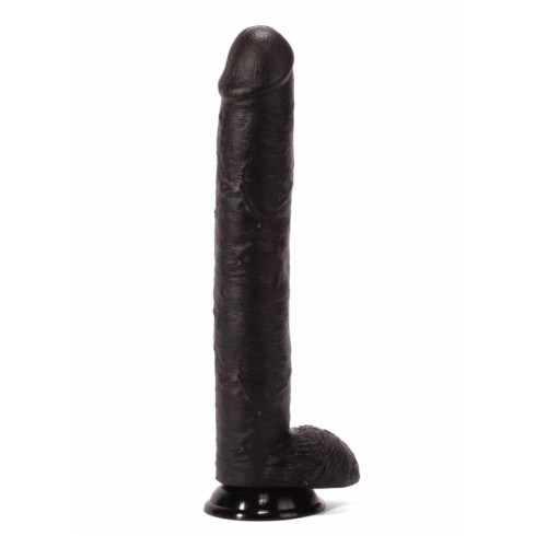 x-men, Dildo Realistic Xxl Super-sized, Negru, 38 Cm, pasiune.ro