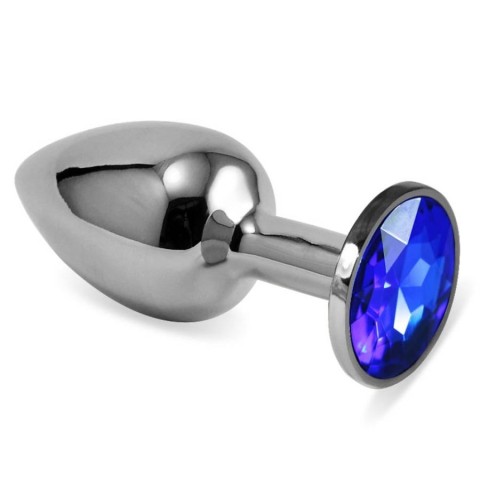 Pagina 4 - Lovetoy, Dop Anal Cu Bijuterie Rosebud Classic Metal Plug S, Argintiu + Albastru, 6.5 Cm, pasiune.ro