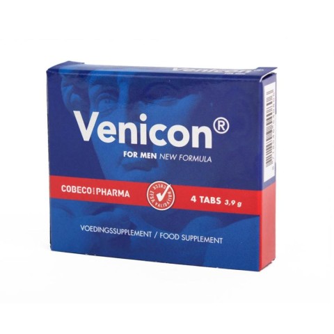 Pastile pentru sex: potenta si erectie, Supliment Pentru Potenta Venicon, 4 Buc., pasiune.ro