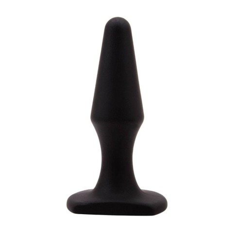 Chisa Novelties, Dop Anal Mont M Silicone, Negru, 10 Cm, pasiune.ro