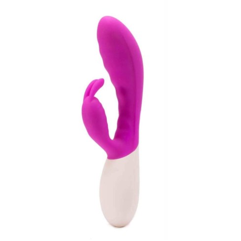 oua, Vibrator Rabbit Master Flirtation, Roz, 21 Cm, pasiune.ro