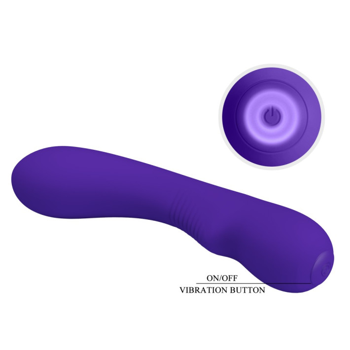 Vibrator Punctul G Matt, Indigo, 19 Cm 11