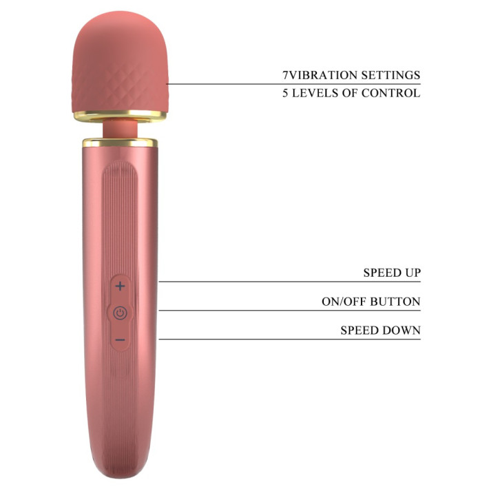 Pretty Love Interesting Massager Rose 10