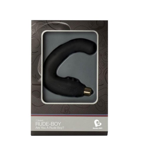 stimulator, Vibrator Anal Rude-boy 7 Viteze, Negru, pasiune.ro