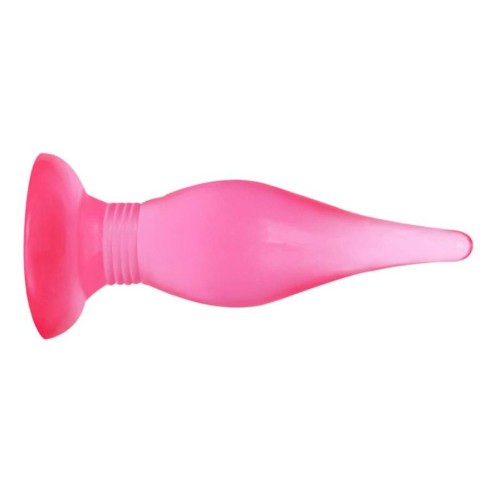 lybaile, Dop Anal Clasic Jelly Lybaile, Roz, 14 Cm, pasiune.ro