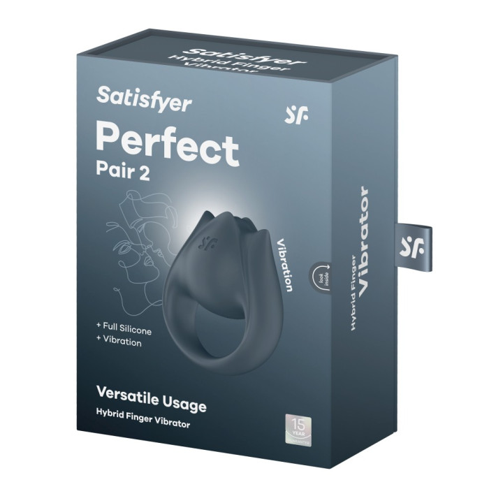 Inel Cu Vibratii Perfect Pair 2, Gri 9