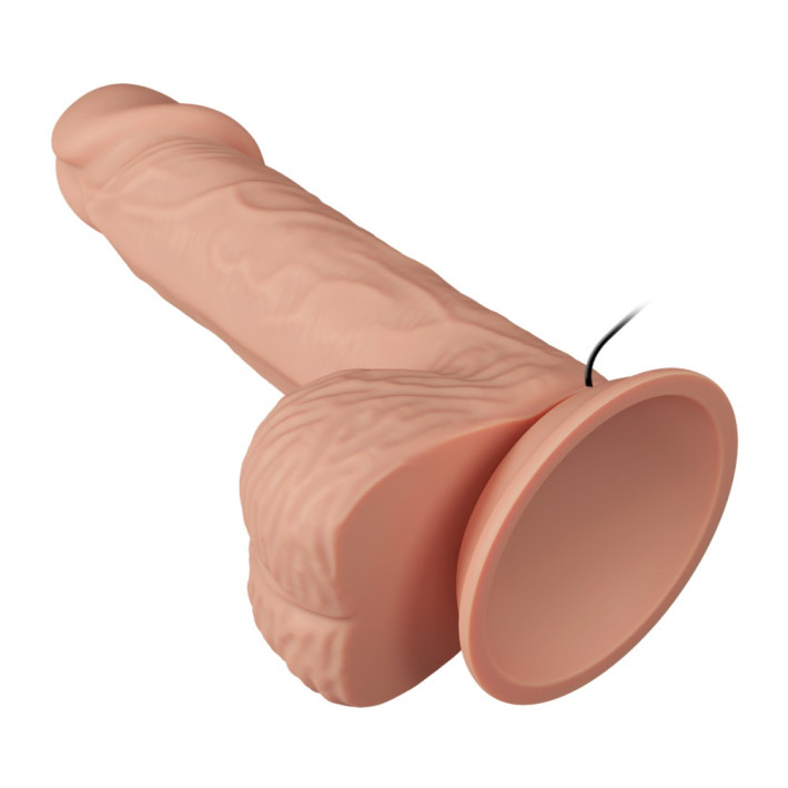 Vibrator Realistic Beautiful Catoblepas, Natural, 20.5 Cm 7