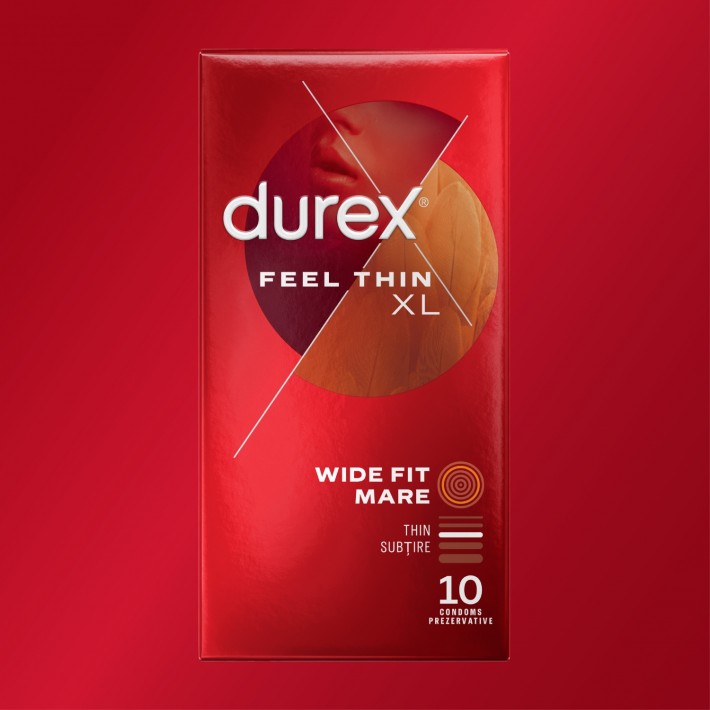  Prezervative Durex Feel Thin Xl 10 Bucati 3
