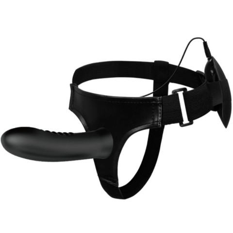 Pretty Love, Strap-on/extensie Penis Cu Vibratii Myron, 18 Cm, pasiune.ro