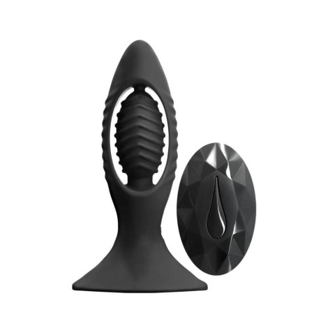 Jucarii Barbati, Vibrator Anal Renegade V2, Negru, 11 Cm, pasiune.ro