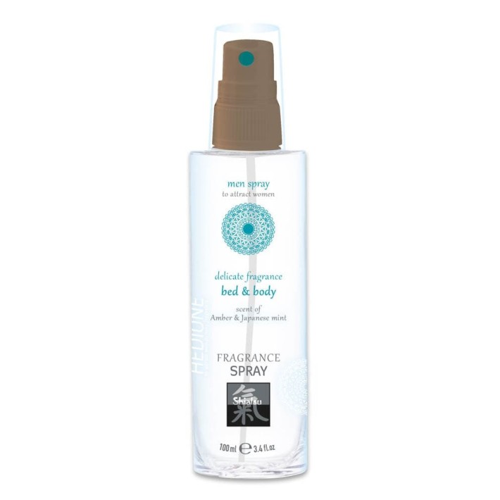 Spray Afrodisiac Bed + Body Pentru Femei, Ambra + Menta Japoneza, 100 Ml 2