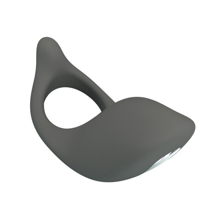 Inel Penis Cu Vibratii Master Ring Ii, Cenusiu 7