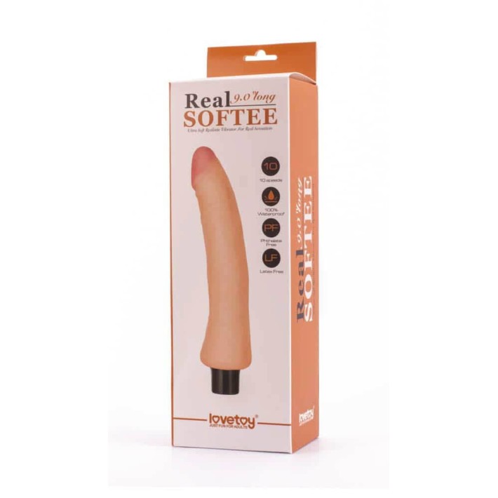Vibrator Real Softee, Natural, 22.8 Cm 6