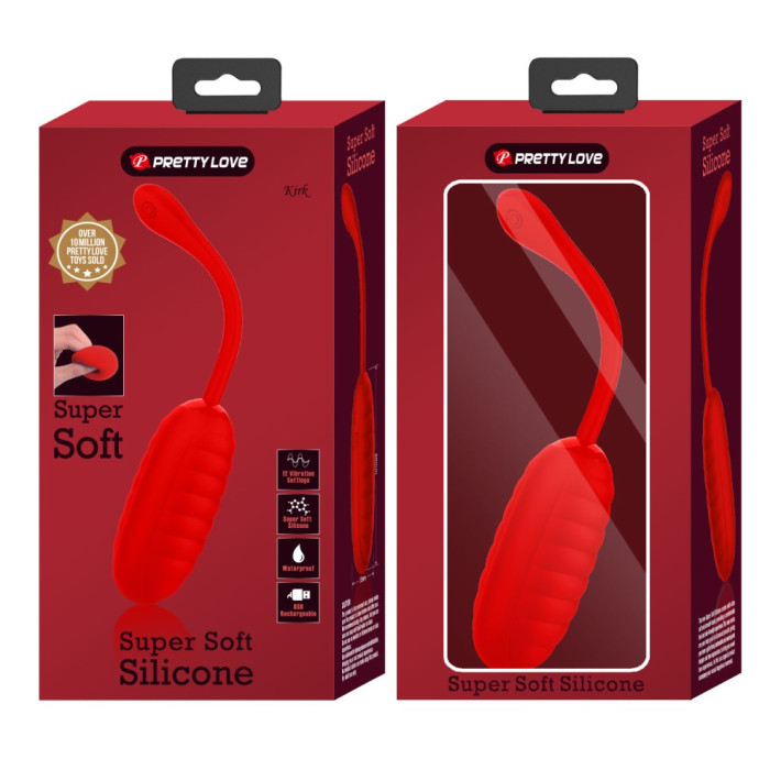 Ou Vibrator Kirk, Rosu 5