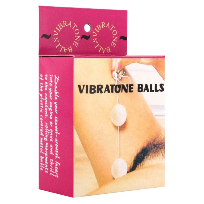 Bile Vaginale Vibratone Duo, Bej 5