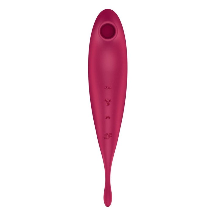 Vibrator Clitoridian Twirling Pro Connect App, Bordo 5