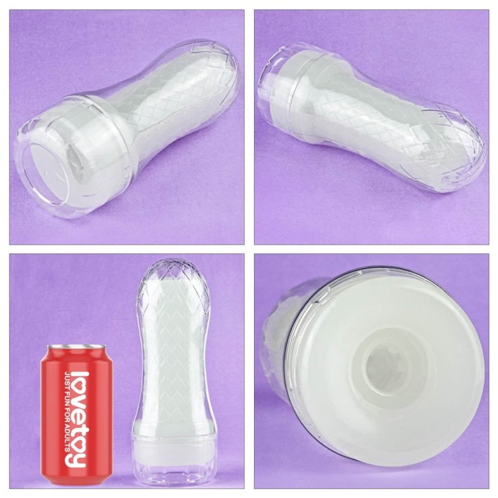 Masturbator Fosforescent Lumino Play Ribbed 9
