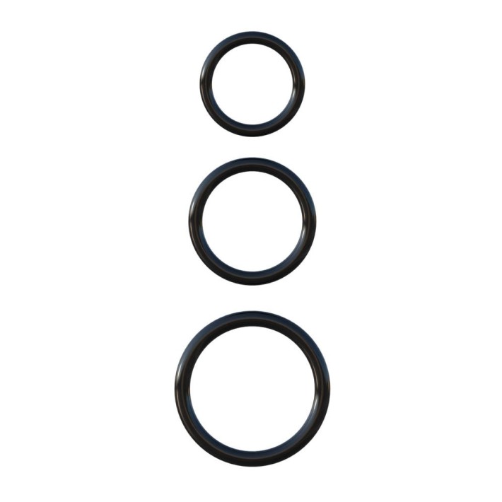 Set 3 Inele Penis Silicone Stamina 3