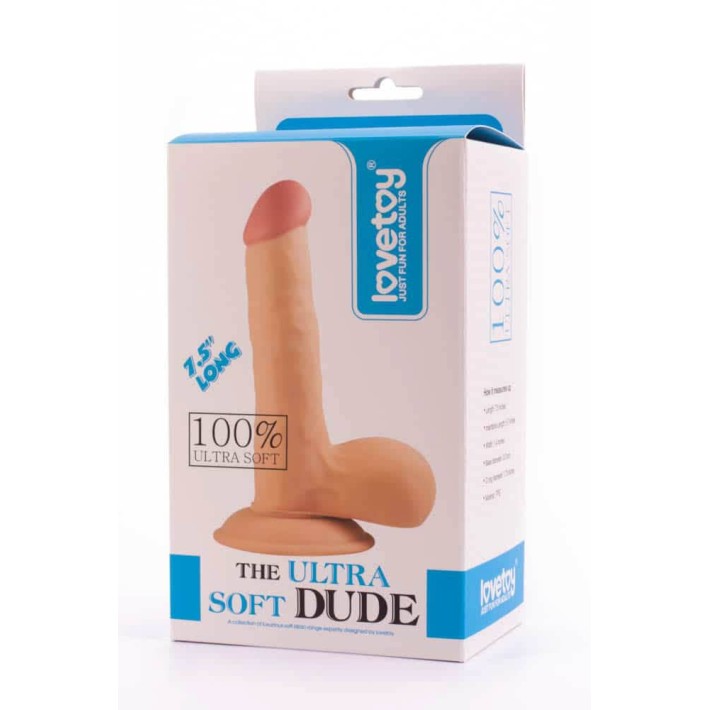 Dildo Clasic The Ultra Soft Dude, Natural, 19 Cm 6