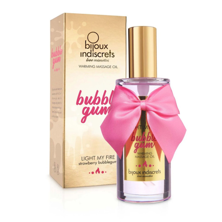 Light My Fire - Bubblegum  Warming Oil 4