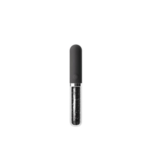bila, Vibrator Clasic Stardust Posh, Negru, 12.5 Cm, pasiune.ro