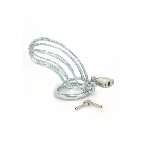 cusca, Cusca Pentru Penis/ Dispozitiv De Castitate Penis Cage, Metalic, pasiune.ro