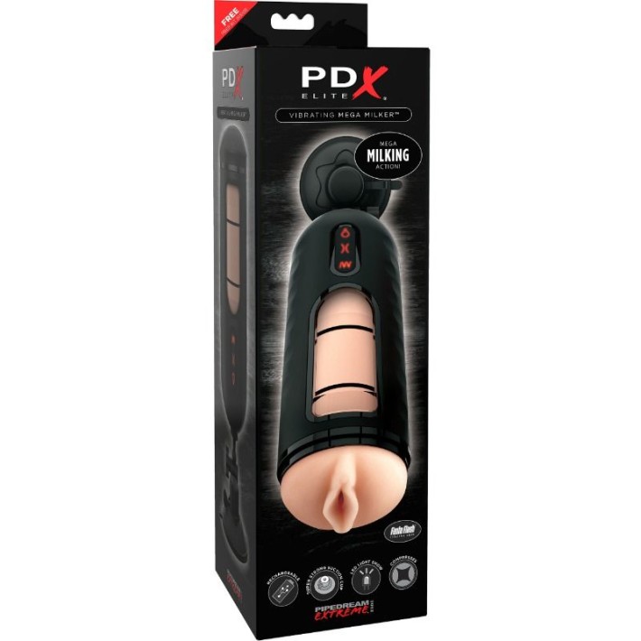 Masturbator Vagin Cu Vibratii Mega Milker 6