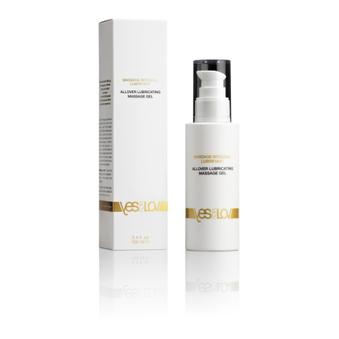 YESforLOV, Allover Lubricating Massage Gel Pump 100ml, pasiune.ro
