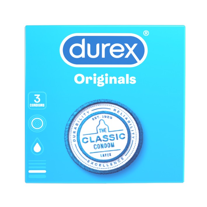 Prezervative Durex Classic, 3 Buc  3