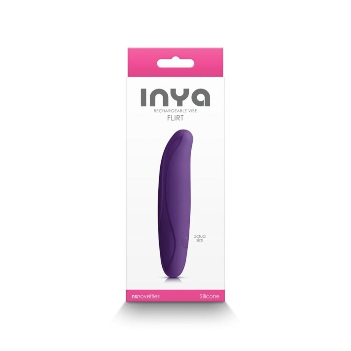 Mini Vibrator Inya Flirt, Indigo, 11 Cm 4