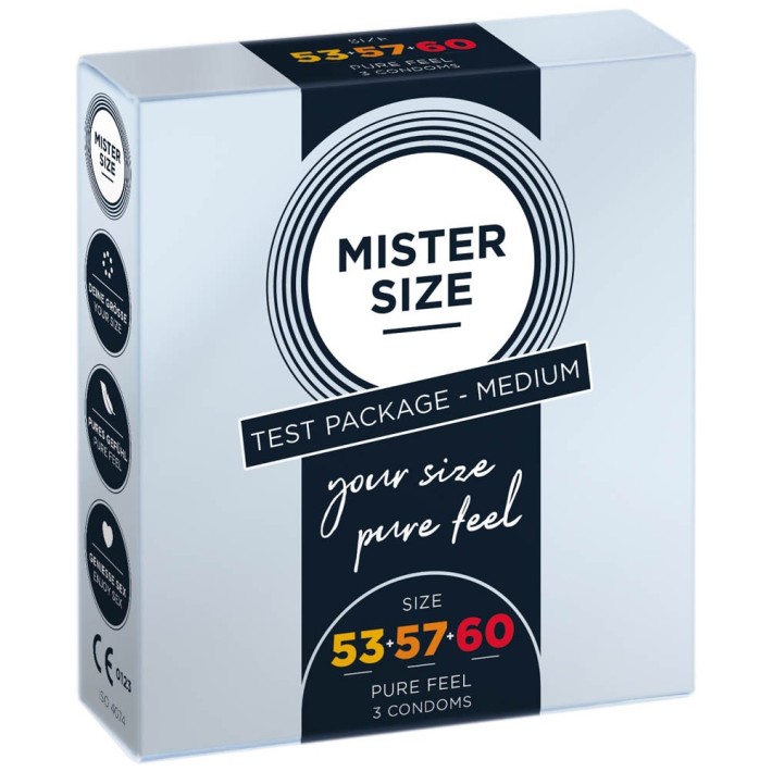 Mister Size - 53-57-60 (3 Condoms) 2