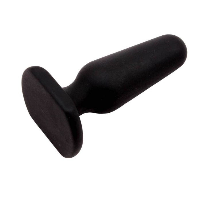 Dop Anal Din Silicon, Negru, 7.5 Cm 4