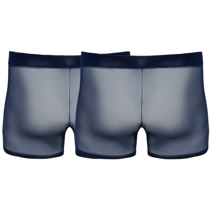 Set 2 Perechi Boxeri Transparenti Barbati 5