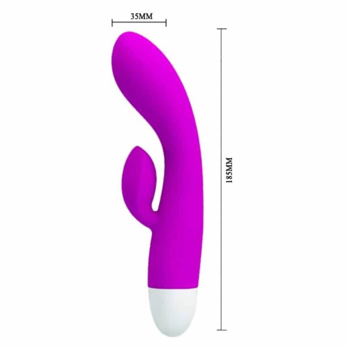 Vibrator Rabbit Eli, Violet, 18 Cm 5