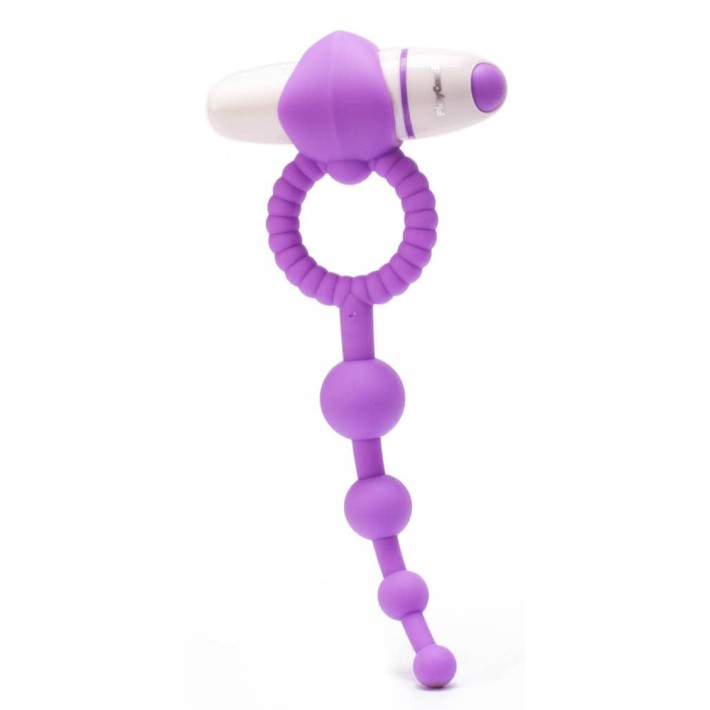 Inel Penis Cu Dop Anal Si Vibratii Play Candi Blow Pop 2