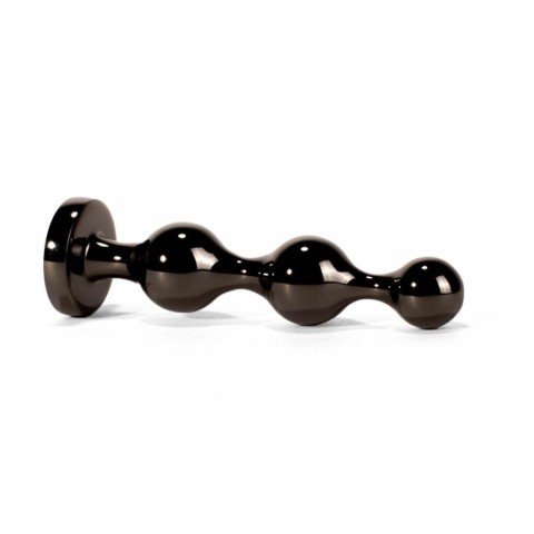 X-Men, Dop Anal Cu Bijuterie Secret Shine Booty Call S, Metalic + Negru, 10.5 Cm, pasiune.ro