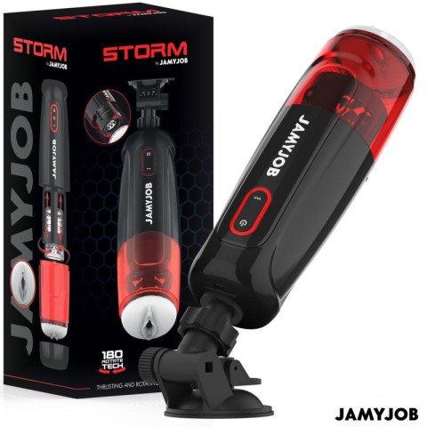JamyJob, Masturbator Vagin Automat Jamyjob Storm, 10 Moduri De Rotatie Si Penetrare, pasiune.ro