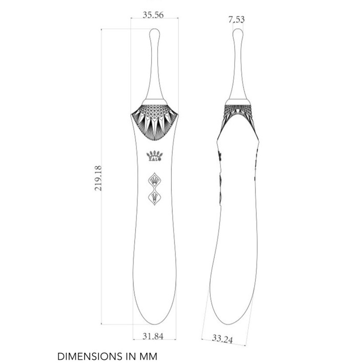 Vibrator Zalo Bess Verde 22 Cm 6