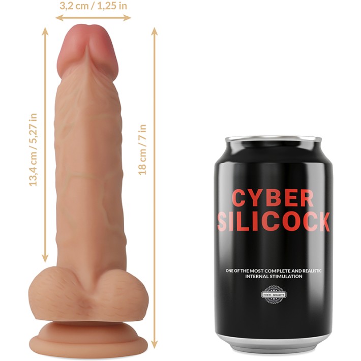 Dildo Cyber Silicock Jude 18cm 4