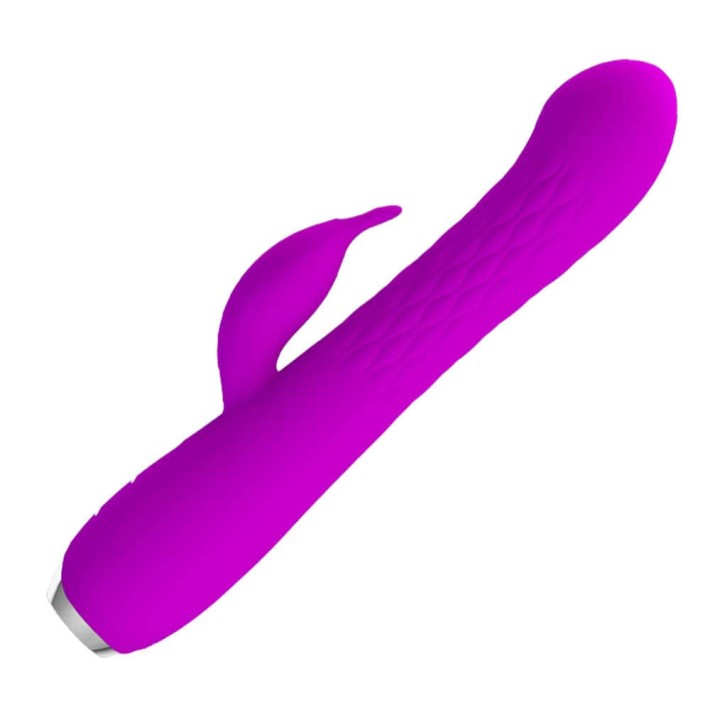 Vibrator Cu Rotatii Molly, Mov, 20.5 Cm 6