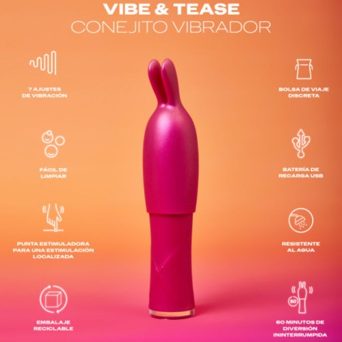 vagin, Mini Vibrator 2 In 1 Durex Vibe & Tease , pasiune.ro