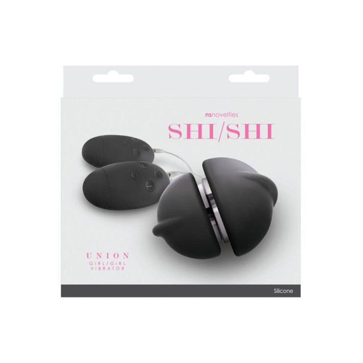 Vibrator Shi/shi Union Girl/girl Vibe, Negru 2