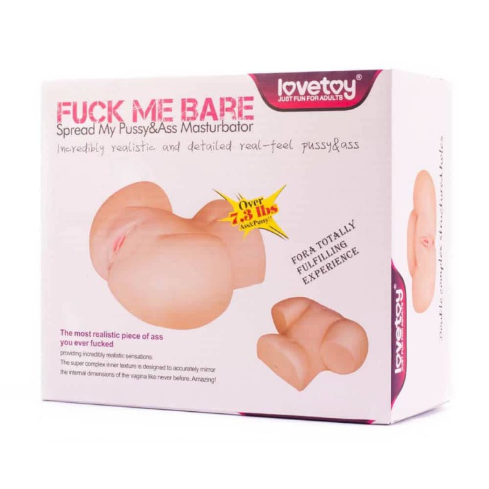 Masturbator 2-in-1 Fuck Me Bare Perfect Pussy &amp;amp;amp;amp; Ass Ii 2