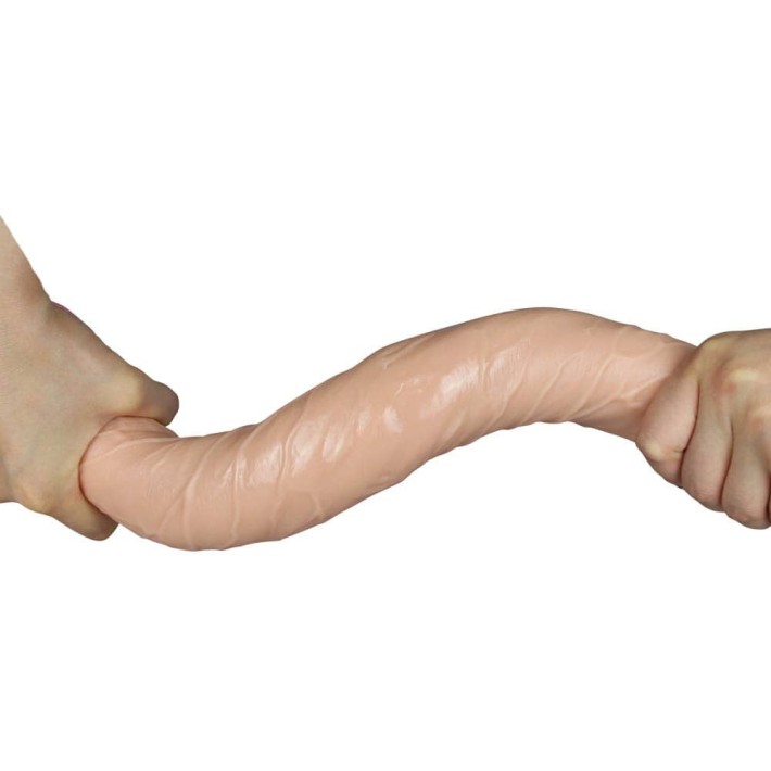 Dildo Dublu Ultra Realistic, Natural, 45 Cm 7