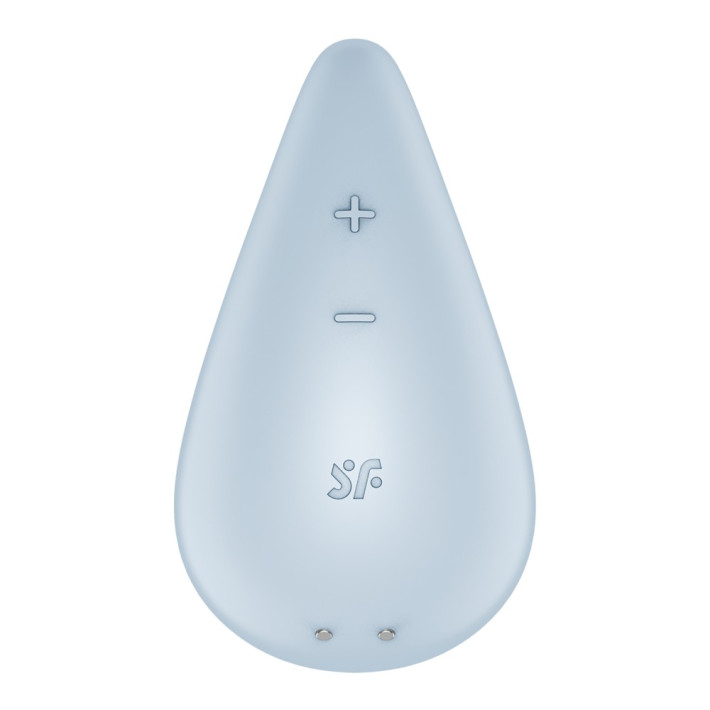 Vibrator Clitoridian Dew Drop, Bleu 2