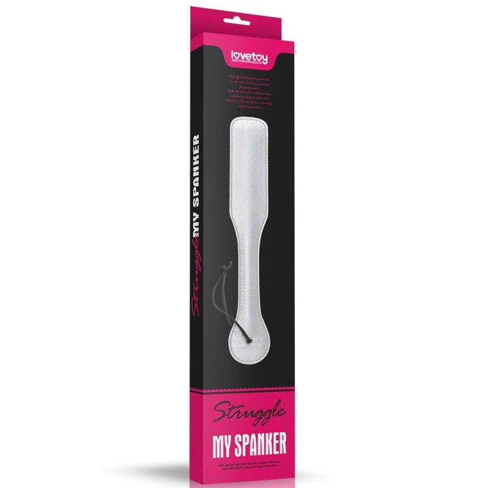 Padela Struggle My Spanker, Negru + Argintiu 6