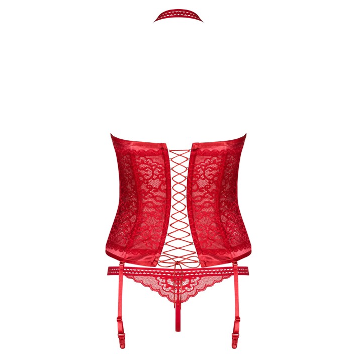 Flameria Corset & Thong L/xl L/xl, S/m 9