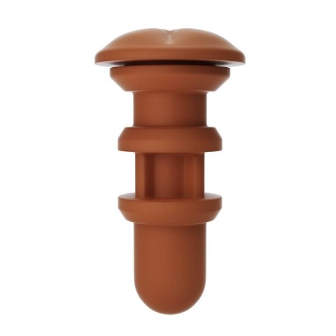 Autoblow, Manson Pentru Masturbator Autoblow A.i. Silicone Anus Sleeve, Brun, pasiune.ro