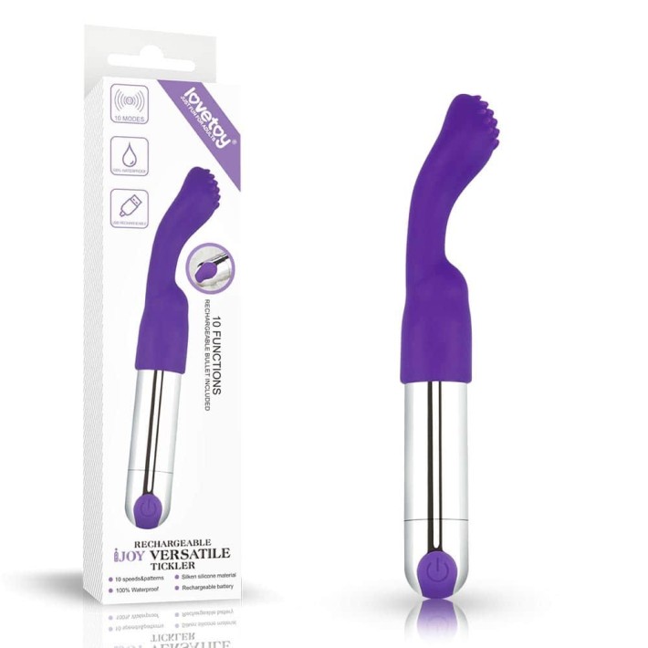 Glont Vibrator Ijoy Versatile Tickler, Mov, 14.5 Cm 3