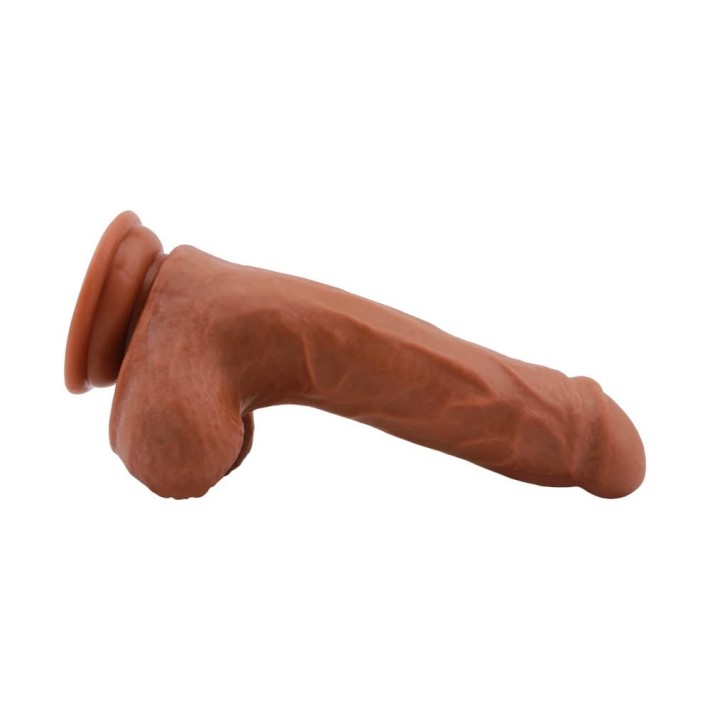 Dildo Realistic Cu Ventuza Bottomless Pleasure, Natural, 20 Cm 2
